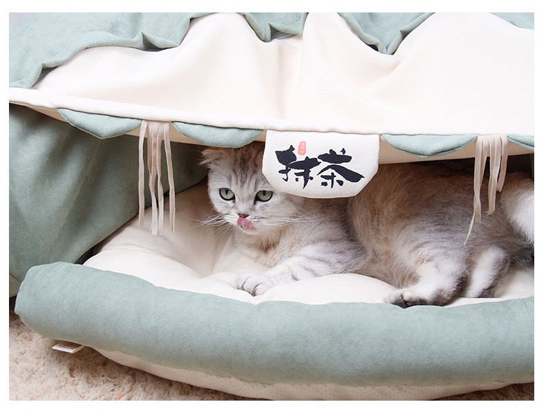 Luxury Cat Tunnel Bed Multi Play Tunnel Mat for Pet Cats. Includes Attached Toy 5 Luxury Cat Tunnel Bed Multi Play Tunnel Mat for Pet Cats. Includes Attached Toy - Image 5