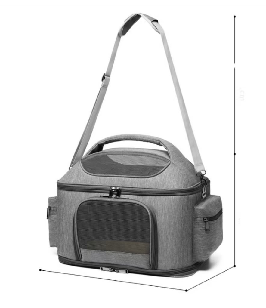 Luxury Cat Carrier Backpack Travel with Shoulder Strap 3 Luxury Cat Carrier Backpack Travel with Shoulder Strap - Image 3